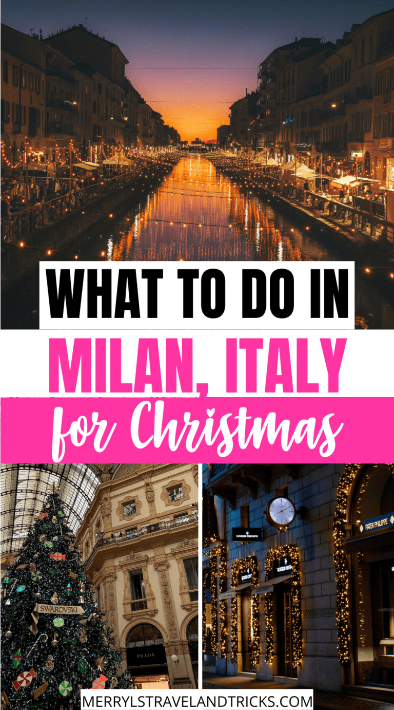 How To Spend Christmas In Milan - Merryl's Travel & Tricks